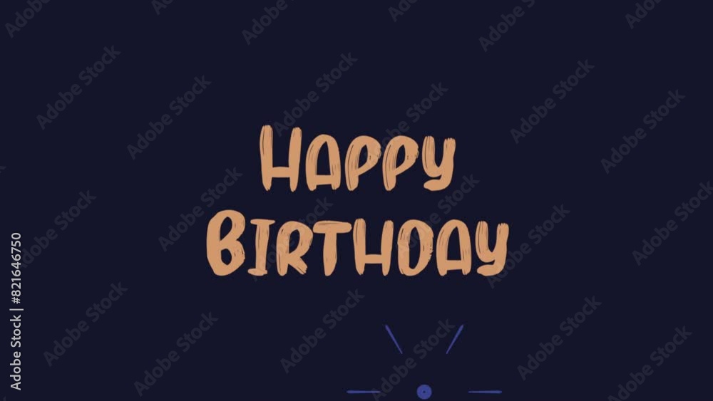 A stylish and vibrant birthday greeting with Happy Birthday written in a modern, diagonal pattern on a dark background, perfect for cards or invitations A stylish and vibrant birthday greeting with Happy Birthday written in a modern, diagonal pattern on a dark background, perfect for cards or invitations