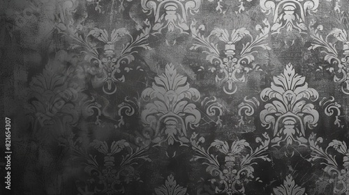 Gray pattern wallpaper