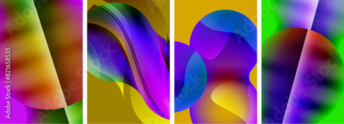 Abstract colors. Abstract backgrounds for wallpaper, business card, cover, poster, banner, brochure, header, website