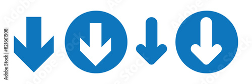 Download icon set. Software download icon . Web icon set. Vector illustration and symbol for website. 11:11