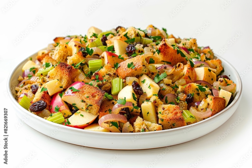 Vibrant Shallot and Garlic Apple and Onion Stuffing Platter Vibrant Shallot and Garlic Apple and Onion Stuffing Platter