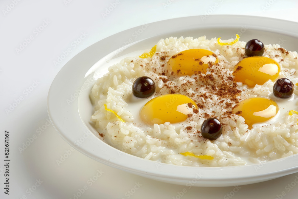 Sweet and Creamy Arroz con Leche y Pasas with a Burst of Citrus Sweet and Creamy Arroz con Leche y Pasas with a Burst of Citrus