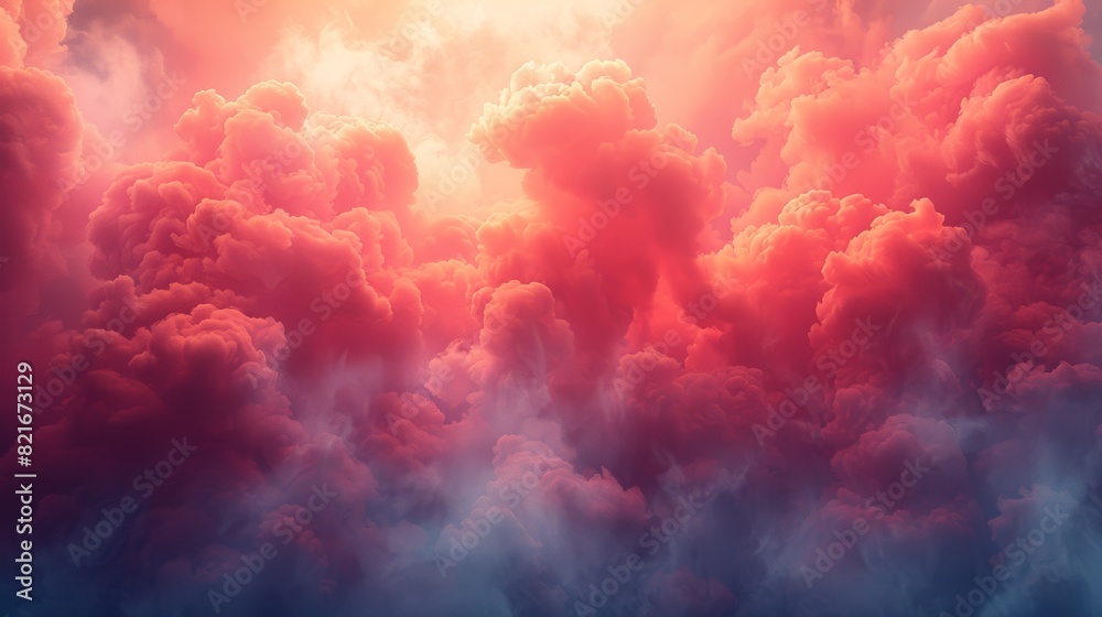 Abstract red smoke or mist background floating in the air creates a beautiful pattern. Abstract red smoke or mist background floating in the air creates a beautiful pattern.