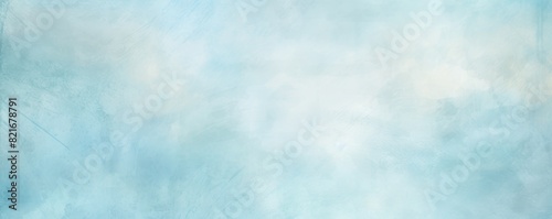 Soft, dreamy blue and white abstract background.