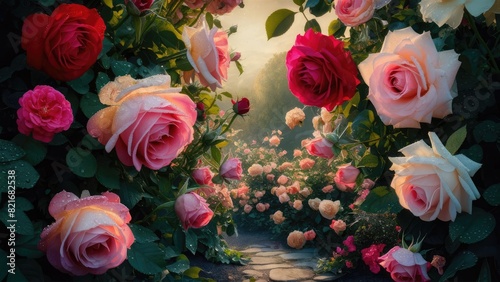 Romantic Rose Arrangement