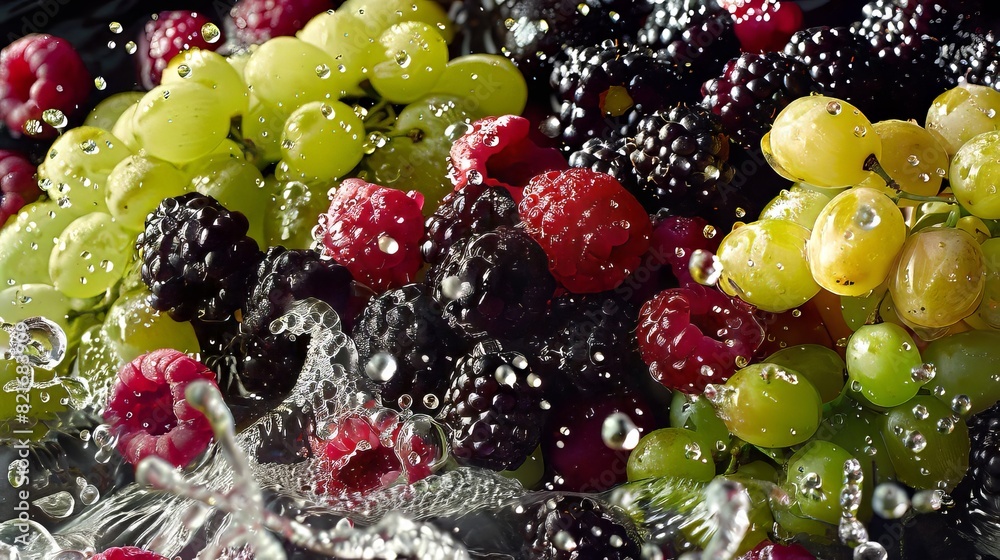 Closeup Of Berries Closeup Of Berries