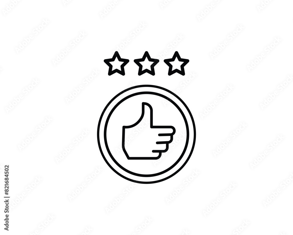 Reliability icon vector symbol design illustration