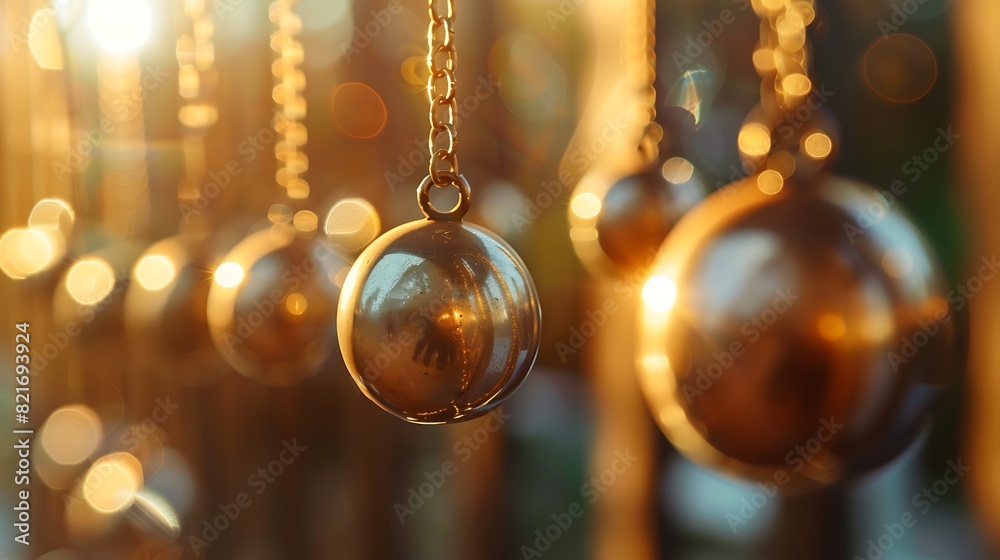 metal balls hanging in a line with the released ball concept of cause and effect metal balls hanging in a line with the released ball concept of cause and effect