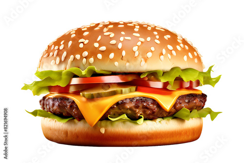 Burger with transparent background,burger PNG