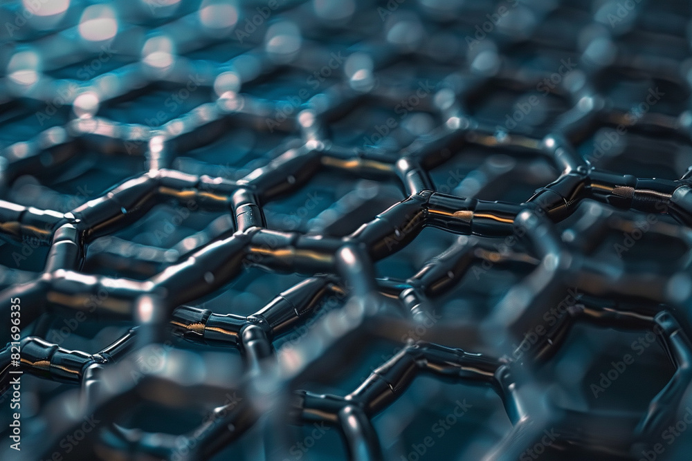 Fototapeta premium Graphene, the most innovative green innovation from waste to creating business opportunities.