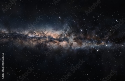 Milky Way Galaxy  Symbol of Nature s Grandeur and Cosmic Connection