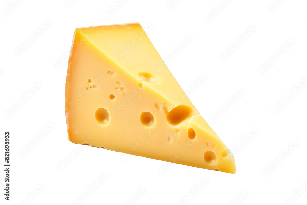 Cheese Slice Silhouette Isolated on Transparent Background Cheese Slice Silhouette Isolated on Transparent Background