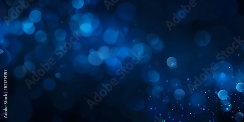 The blue bokeh on the background blurred.
