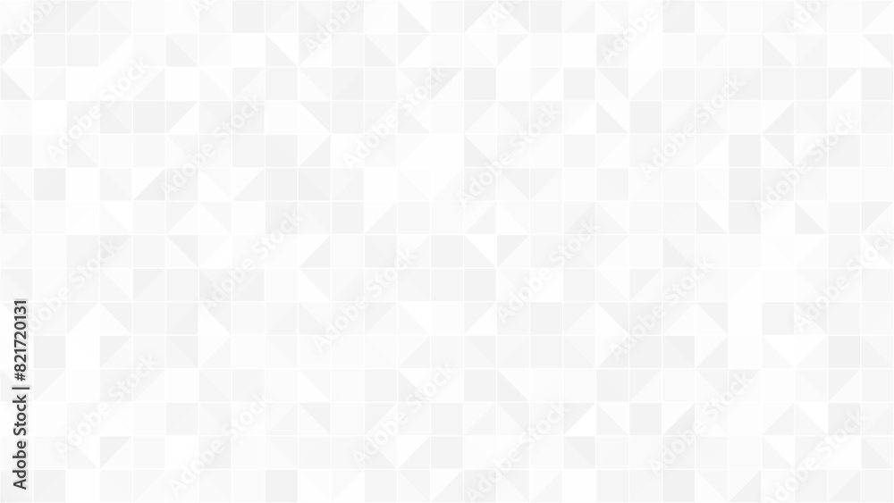Abstract retro pattern of geometric shapes. White mosaic backdrop. Geometric hipster triangular background, vector Abstract retro pattern of geometric shapes. White mosaic backdrop. Geometric hipster triangular background, vector