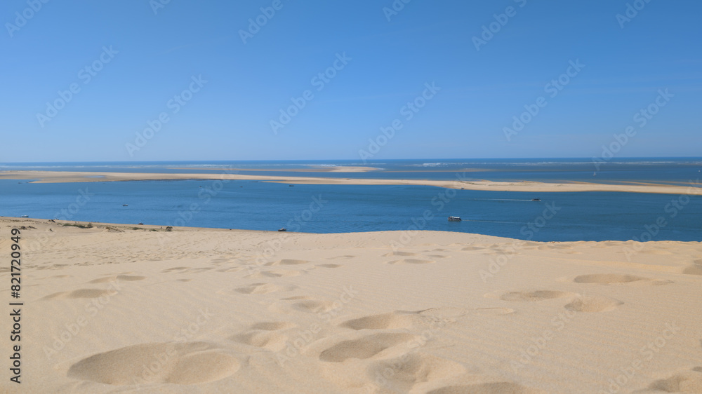 Dune du Pilat and banc d'arguin the biggest sand dune in Europe France