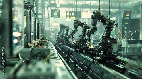 Advanced Robotics in High-Tech Industrial Environments