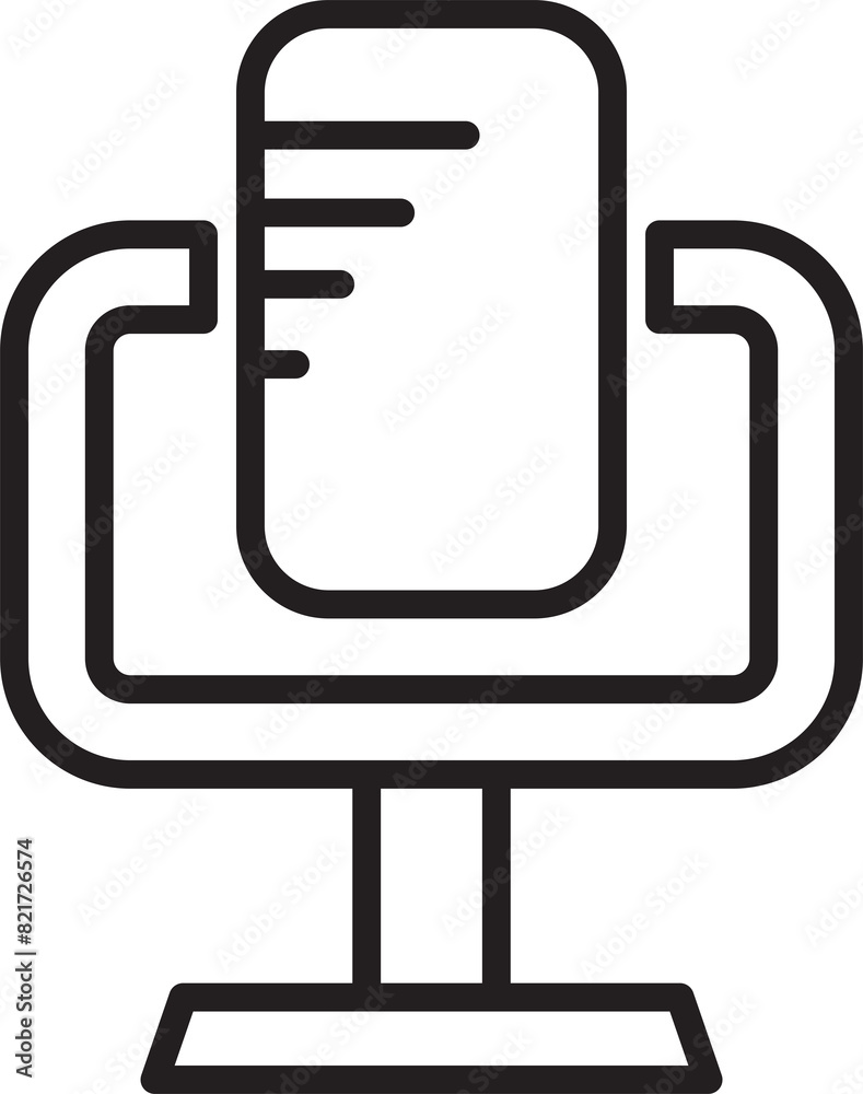 Microphone Icon Line Art
Microphone Icon Line Art
