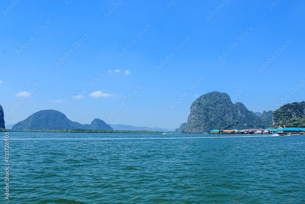 Koh Panyee settlement built on stilts of Phang Nga Bay, Thailand Koh Panyee settlement built on stilts of Phang Nga Bay, Thailand