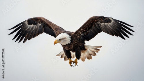 Eagle Flying in snow mountains © Muhammad