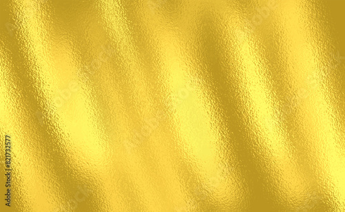 Vector gold foil texture background. Abstract gradient bright and shiny light reflection rough texture surface. Vector illustration for background, backdrop, web, wallpaper, print and design artwork.