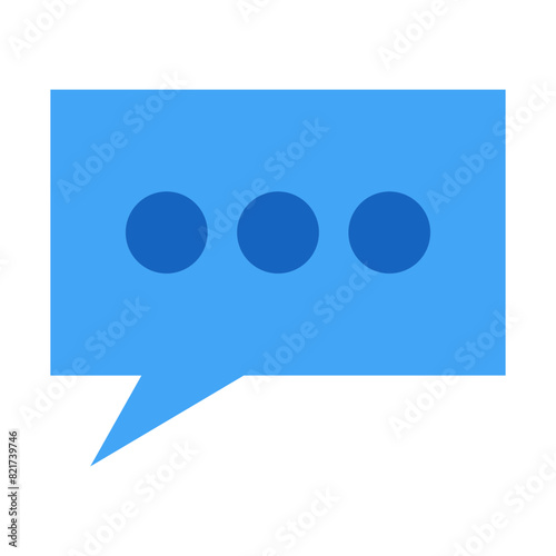 Chat  Flat icon