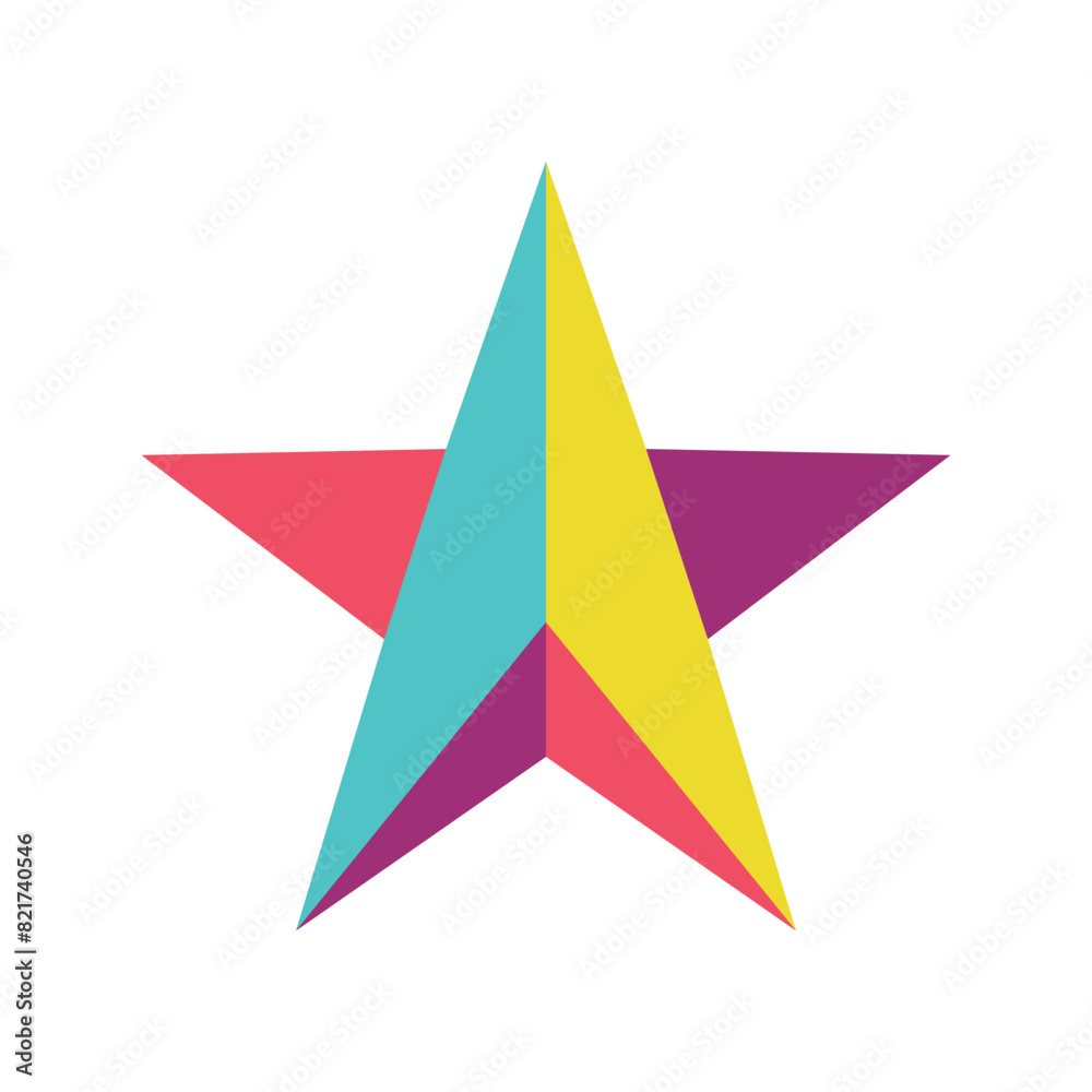 Colorful Star Element