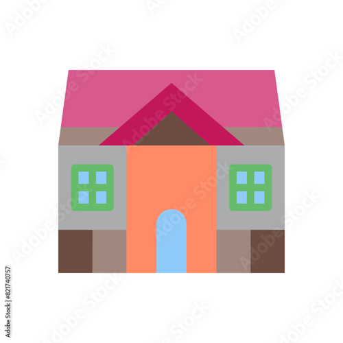 Bungalow  Flat icon