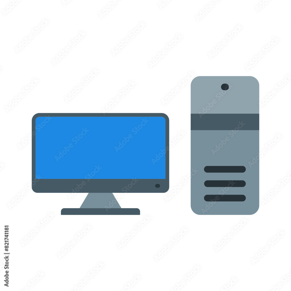 Computer  Flat icon