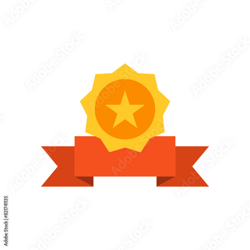 Award  Flat icon photo