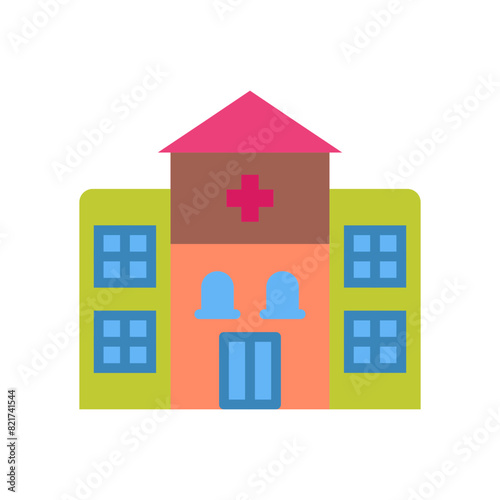 Hospital  Flat icon