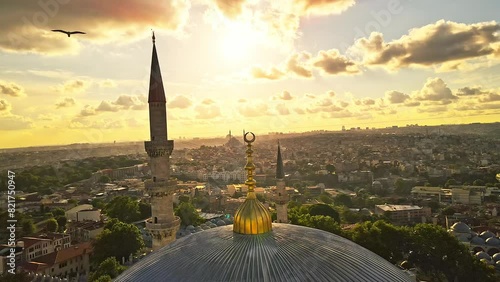 Aerial  view of istanbul