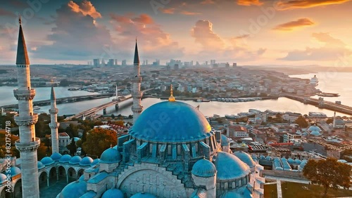 Aerial  view of istanbul