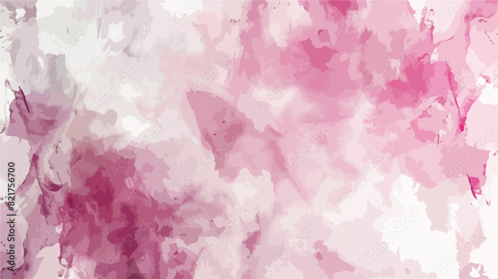 Pink grey watercolor wash hand painted paper background