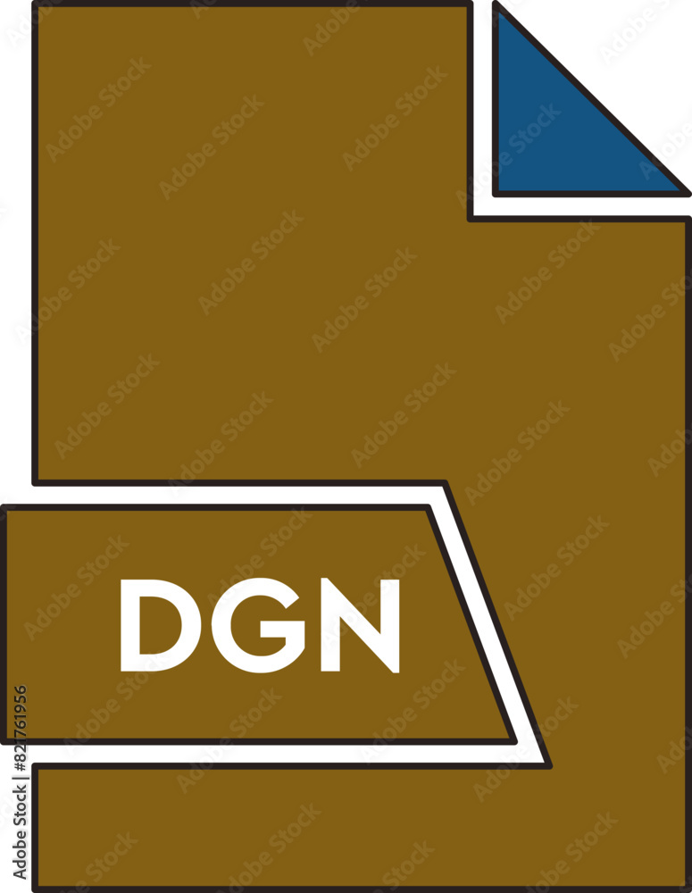 DGN File format icon in shapes Deep Koamaru and Minsk colors DGN File format icon in shapes Deep Koamaru and Minsk colors