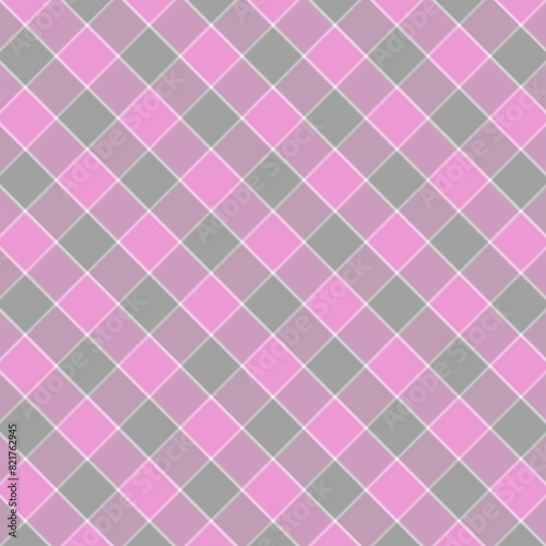 pink plaid fabric texture