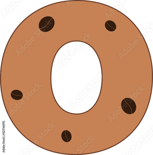 o alphabet coffee bean cafe