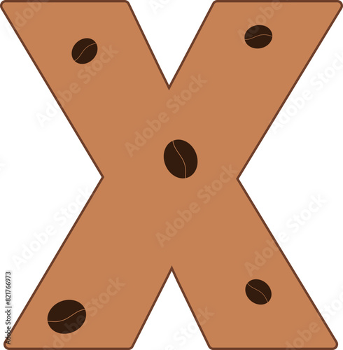 x alphabet coffee bean cafe