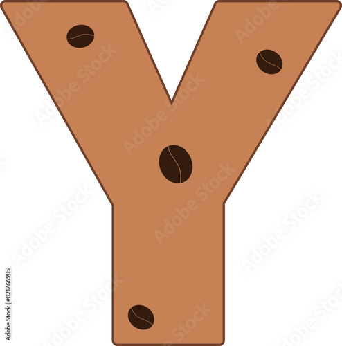 y alphabet coffee bean cafe