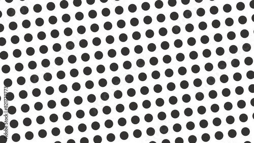 The texture or screentone of dots tilts left and right, like a see-saw.