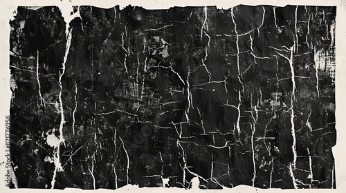 A worn out and scratched urban distressed paper texture. A ripped and crumpled pattern for vinyl album cover or poster. A rough, dirty, grainy modern mockup illustration.