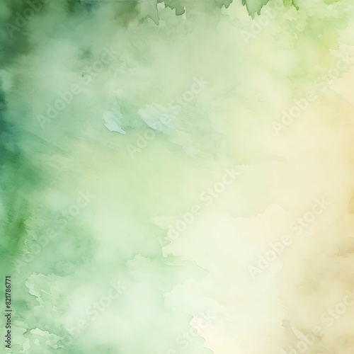 Abstract background watercolor green
