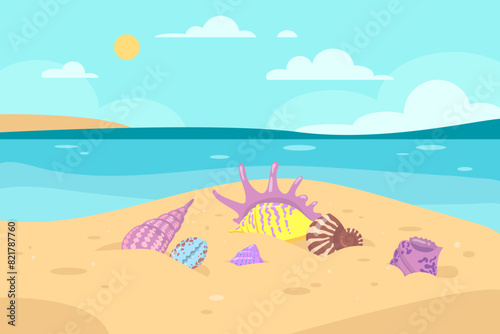 landscape beach background