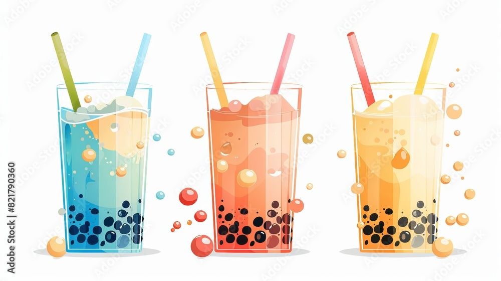 Bubble tea is a popular drink that originated in Taiwan. It's made with tea, milk, and tapioca pearls. Bubble tea is a popular drink that originated in Taiwan. It's made with tea, milk, and tapioca pearls.