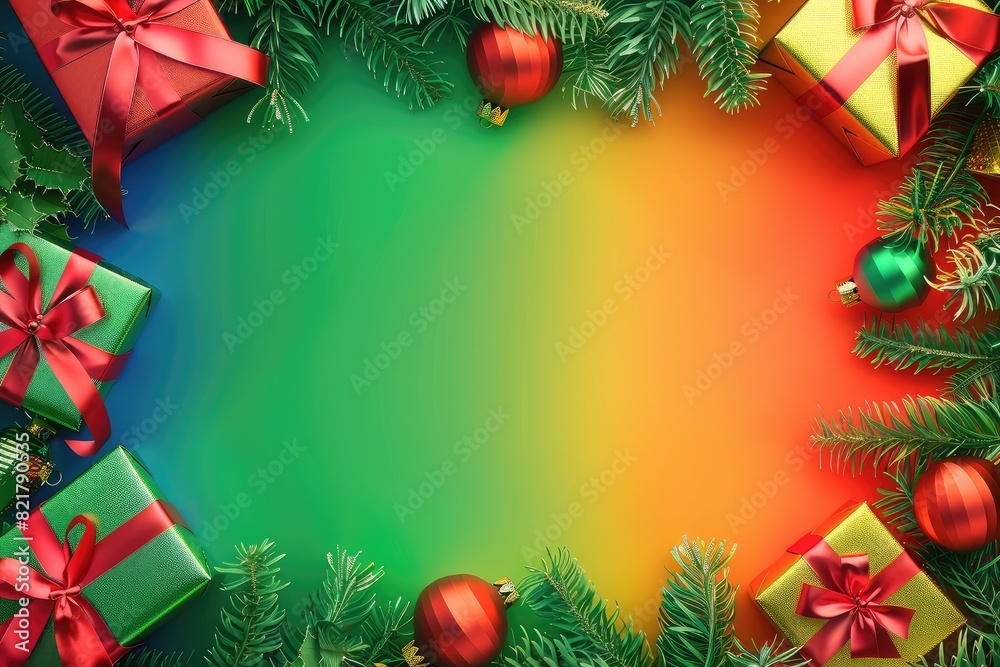 Christmas and New Year. Time for gifts and surprises. Christmas and New Year. Time for gifts and surprises.