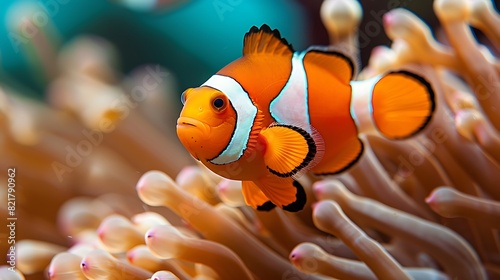 where do clownfish live among coral reefs , what do clownfish eat in the anemone