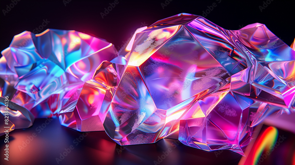 Fototapeta premium abstract background with glowing lines