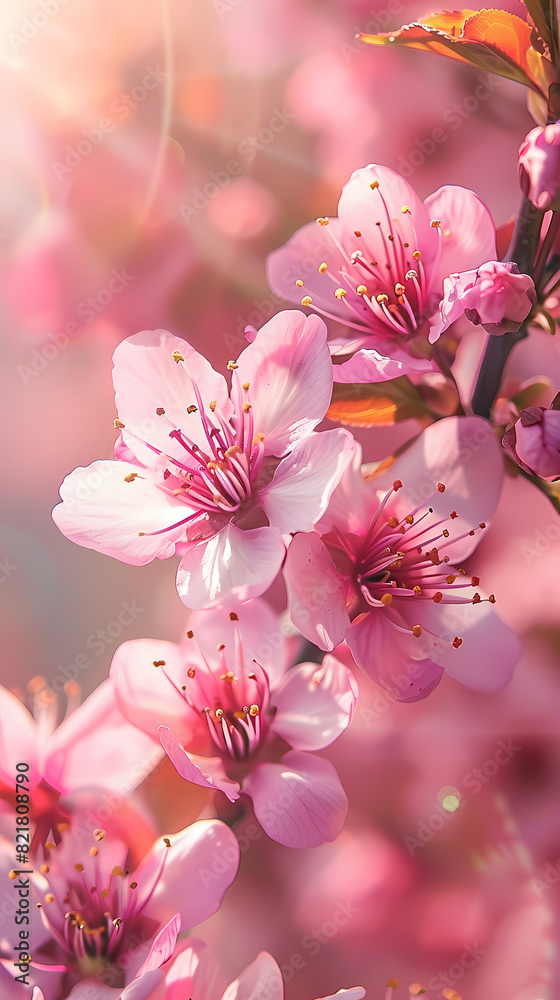 Obraz premium spring blooming flowers