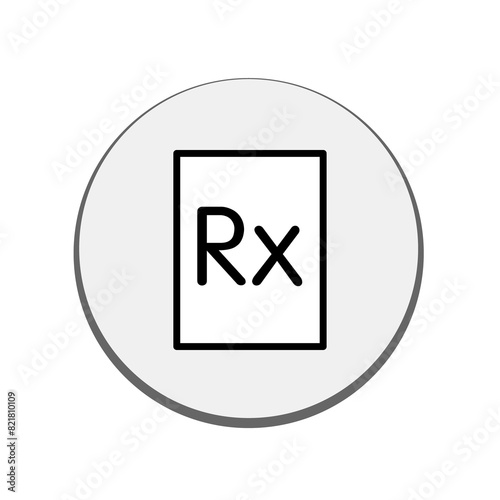 Free Download Rx icon PNG - GFXLoad