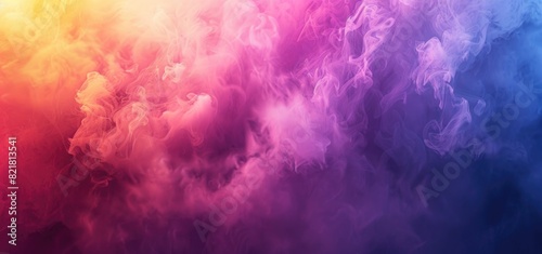 Multicolored background with blue, yellow, pink, and purple hue