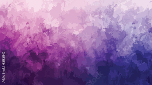 Watercolor background violet purple ombre hand painte